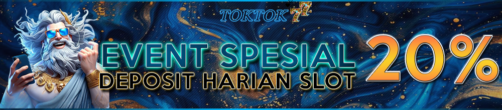 Bonus Deposit 20% Setiap Hari