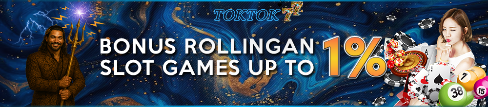 BONUS ROLLINGAN SLOT UP TO 1%