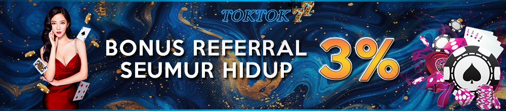 BONUS REFERRAL 3% SEUMUR HIDUP